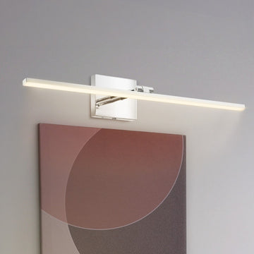 Santino 28" Modern Minimalist Swivel Integrated Dimmable LED Rechargeable Picture Light with Touch Sensor